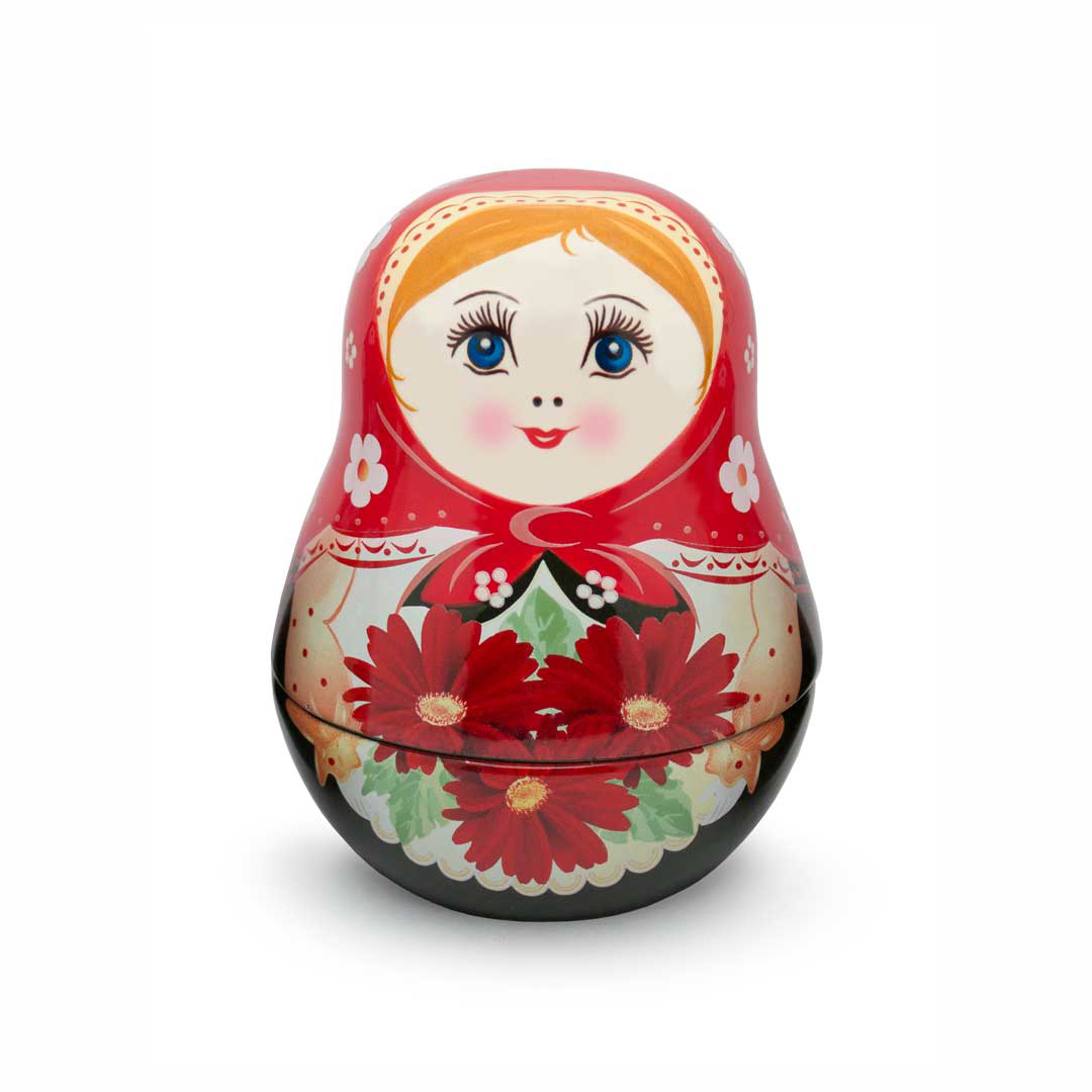 matryoshka stackable set ceramic measuring cups