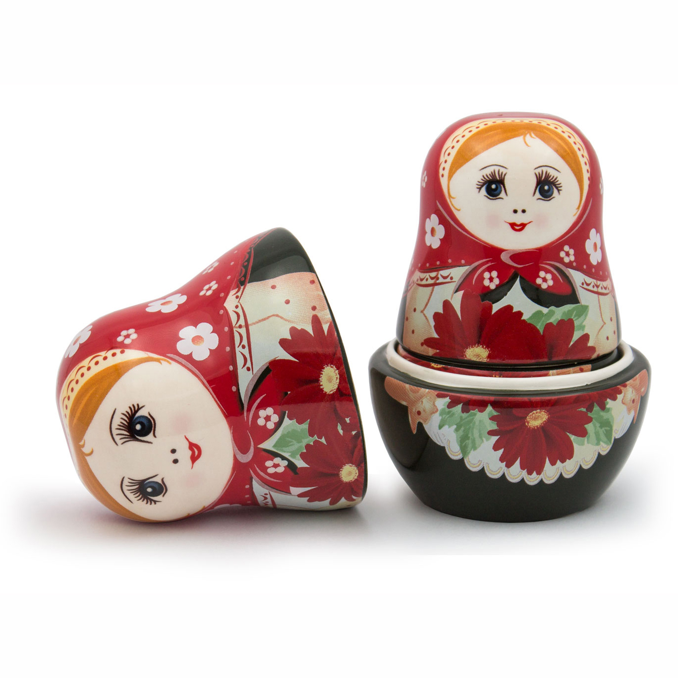 Russian Nesting Dolls Ceramic Measuring Cups 